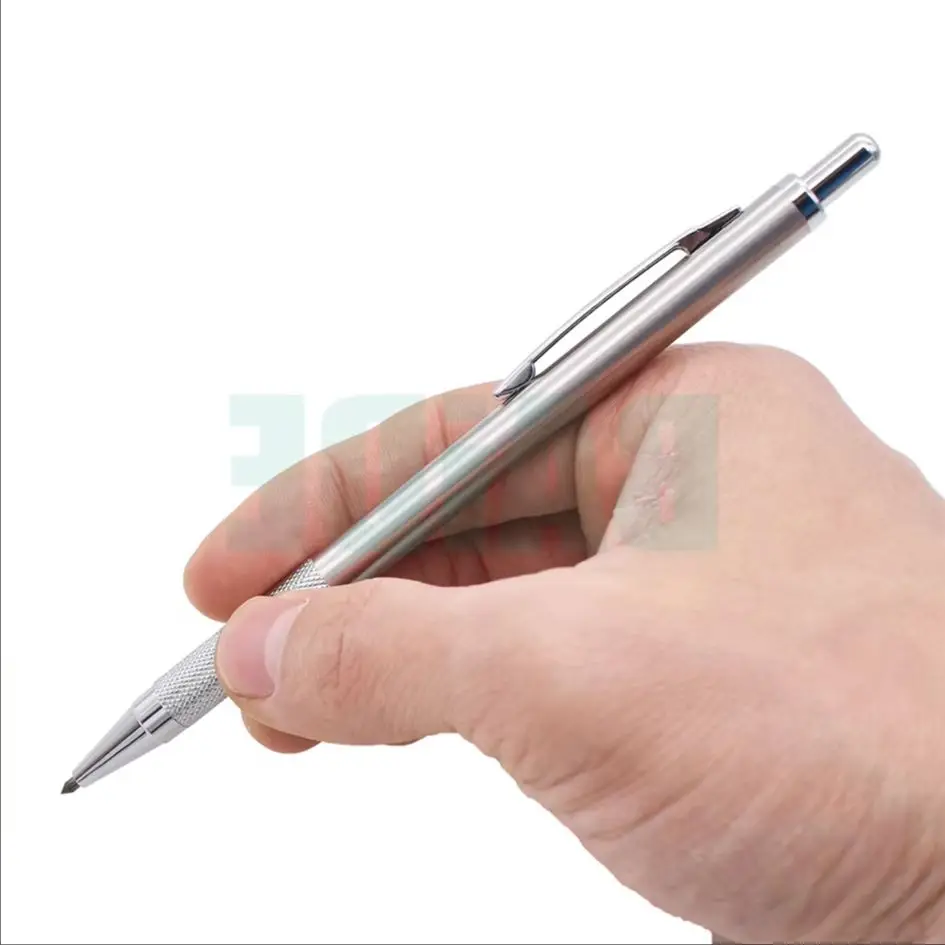 Diamond Metal Engraving Pen Tungsten Carbide Tip Scriber Pen for Glass Ceramic Metal Wood Carving Hand Tool 50pcs/lot