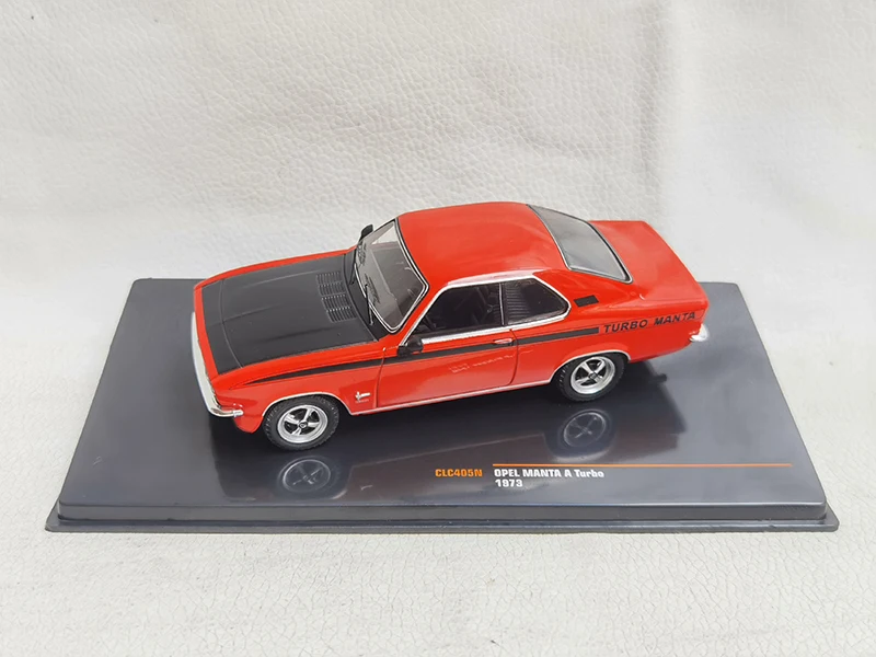 IXO 1:43 Scale OPEL MANTA A TURBO 1973 Alloy Car Model Diecast Toy Collectible Ornament Souvenir Toys Cars