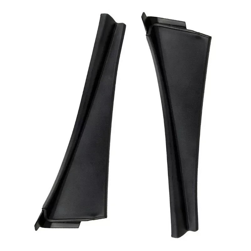 

1 Pair Front Windshield Wiper Cowl Trim Cover Water Deflector Plate Neck Panel Black Fit For Nissan Qashqai J10 2008-15