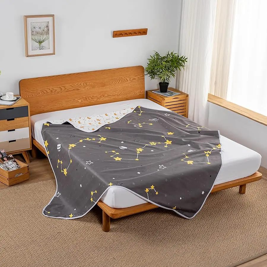 

Bed Pads for Incontinence Washable 40 * 60,Large Reusable Waterproof Mattress Protector Pad,Pee Pads for Adults Elderly Pets or