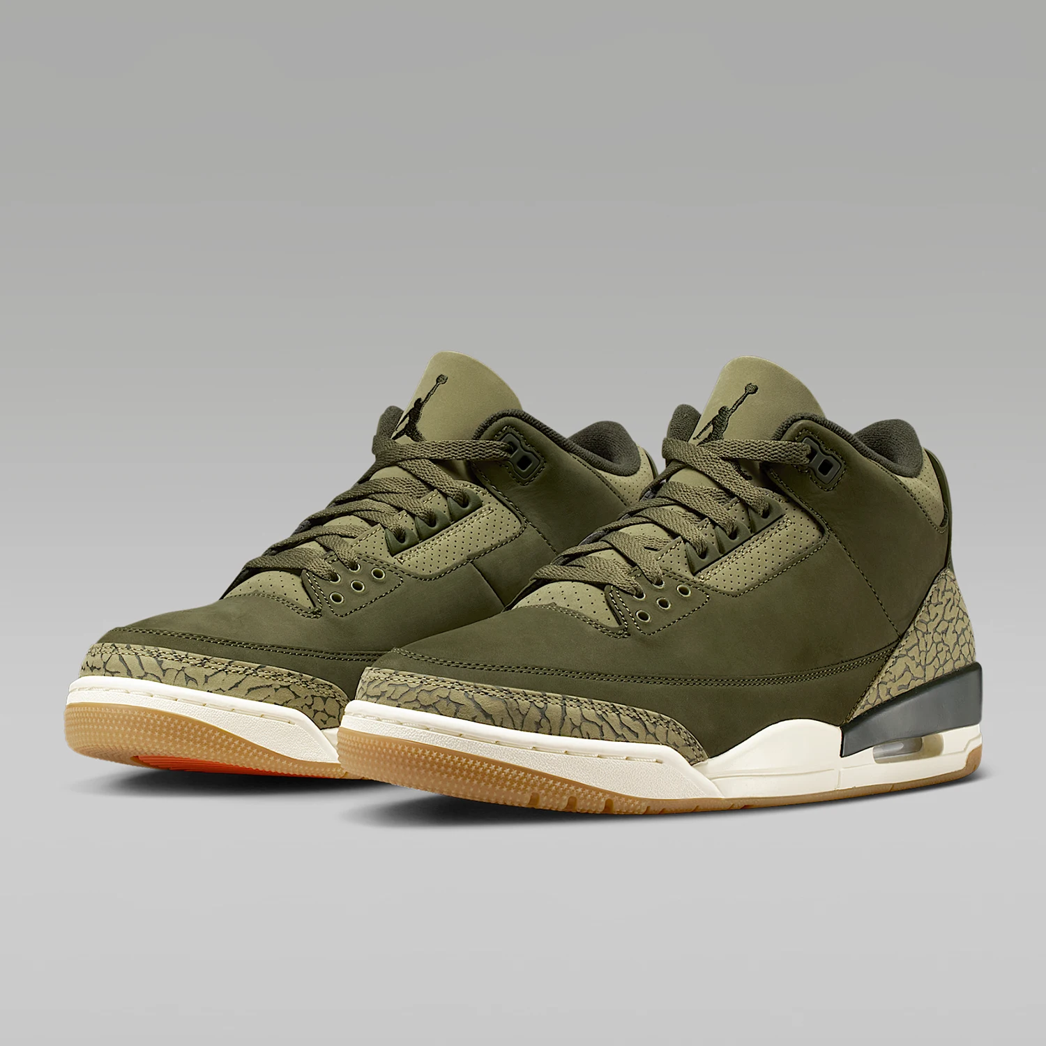 Nike Authentic JORDAN Men's Air Cushion Mid-Top Shock Absorption Sports Basketball Shoes DN3707-202
