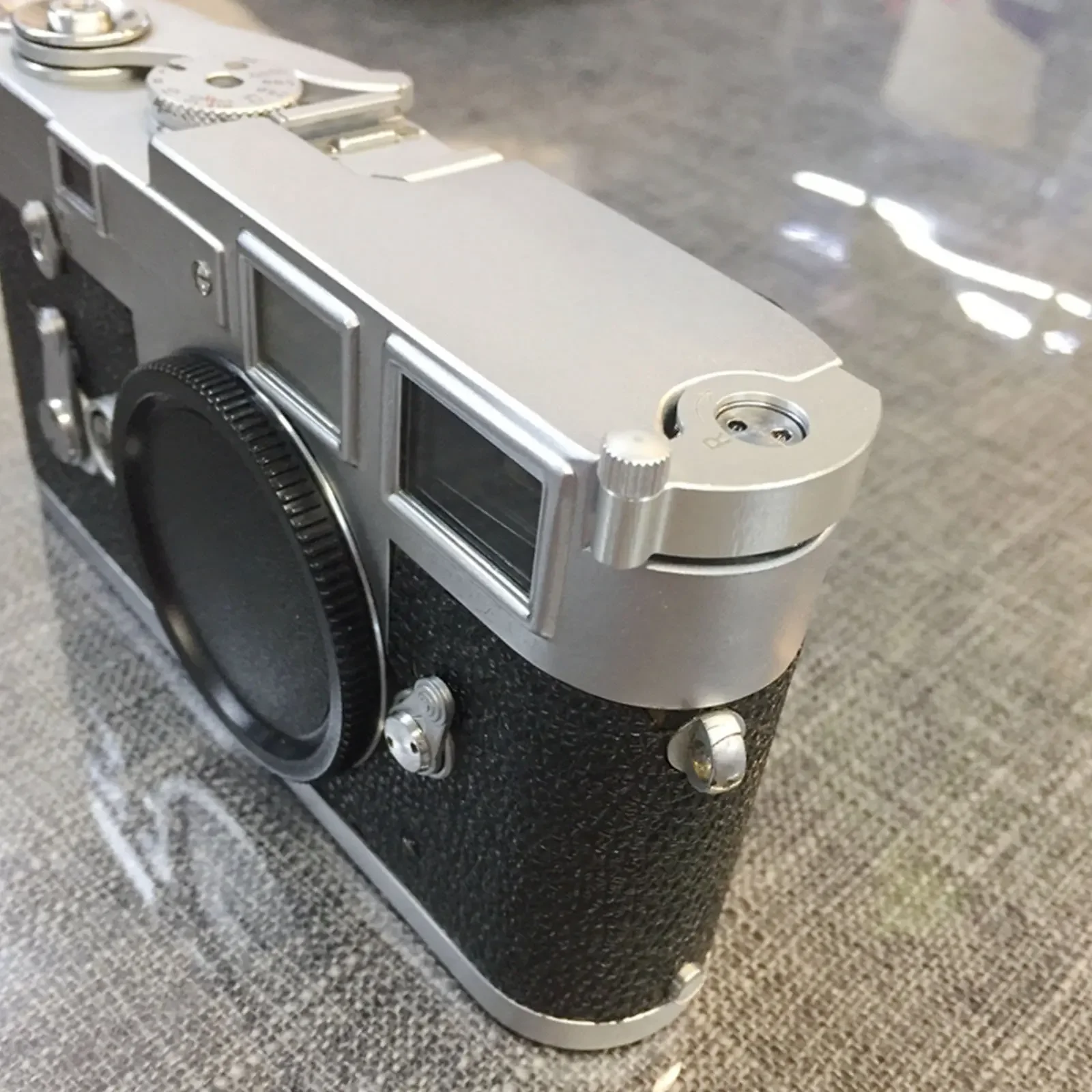 สีดํา Rewind Crank ฟิล์ม Lever Fast Rewinder ปุ่มสําหรับ Leica M2 M3 MP กล้องอุปกรณ์เสริมอลูมิเนียมคุณภาพสูง