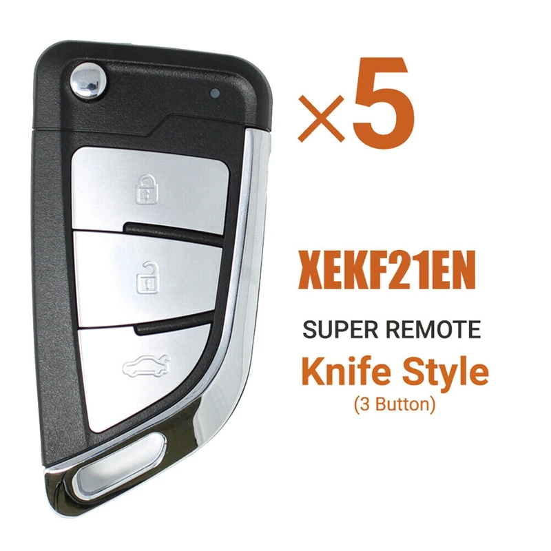 

Remote Key For Xhorse XEKF21EN Universal 3 Buttons Knife Style Built-In Super Chip For VVDI Key Tool