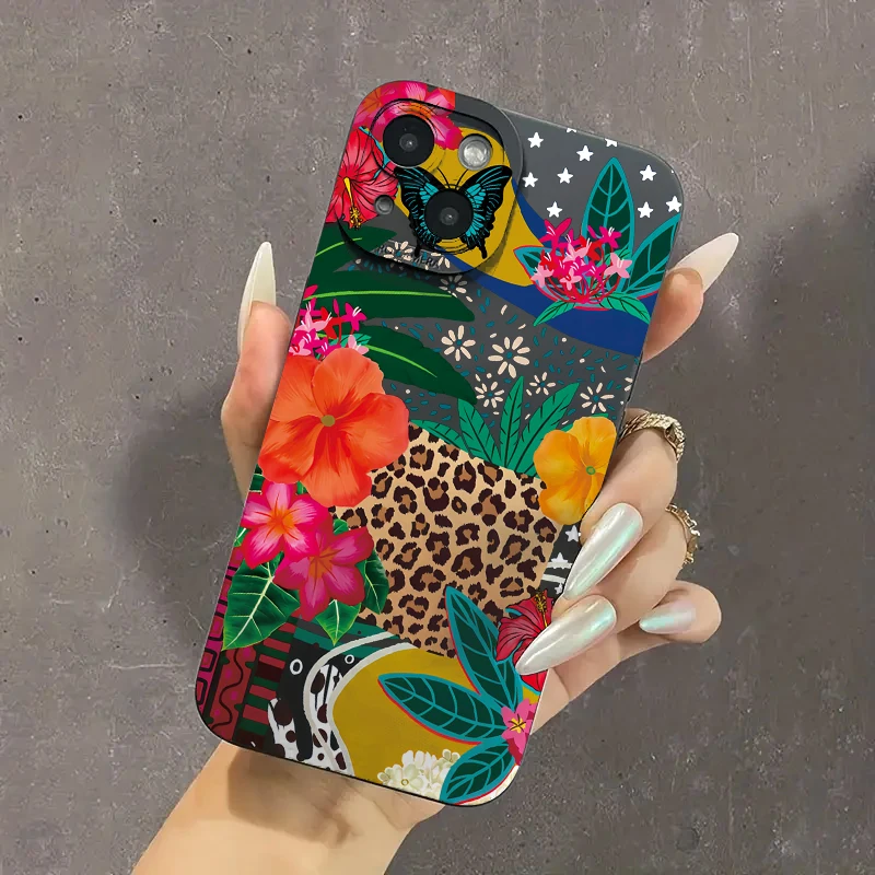 Miękkie etui z nadrukiem lamparta do Xiaomi Redmi Note 12 11 10 13 Pro Plus 4G 5G 13C 12C 11S 10S 12S 4G tylne etui Note11 Note12