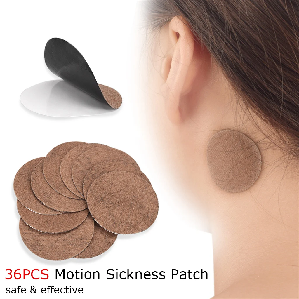 36PCS Motion Sickness Patch for Morning Sickness Travel & Car Sickness Anti Dizzy Patch Anti-nausea Treatment