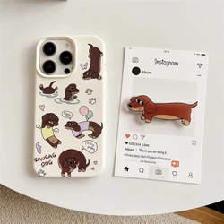 PU Leather Phone Case For iPhone 16 15 Pro Max Case iPhone 14 Pro Max 15 16 Plus 11 13 12 Fundas Silicone Nice Protective Cases