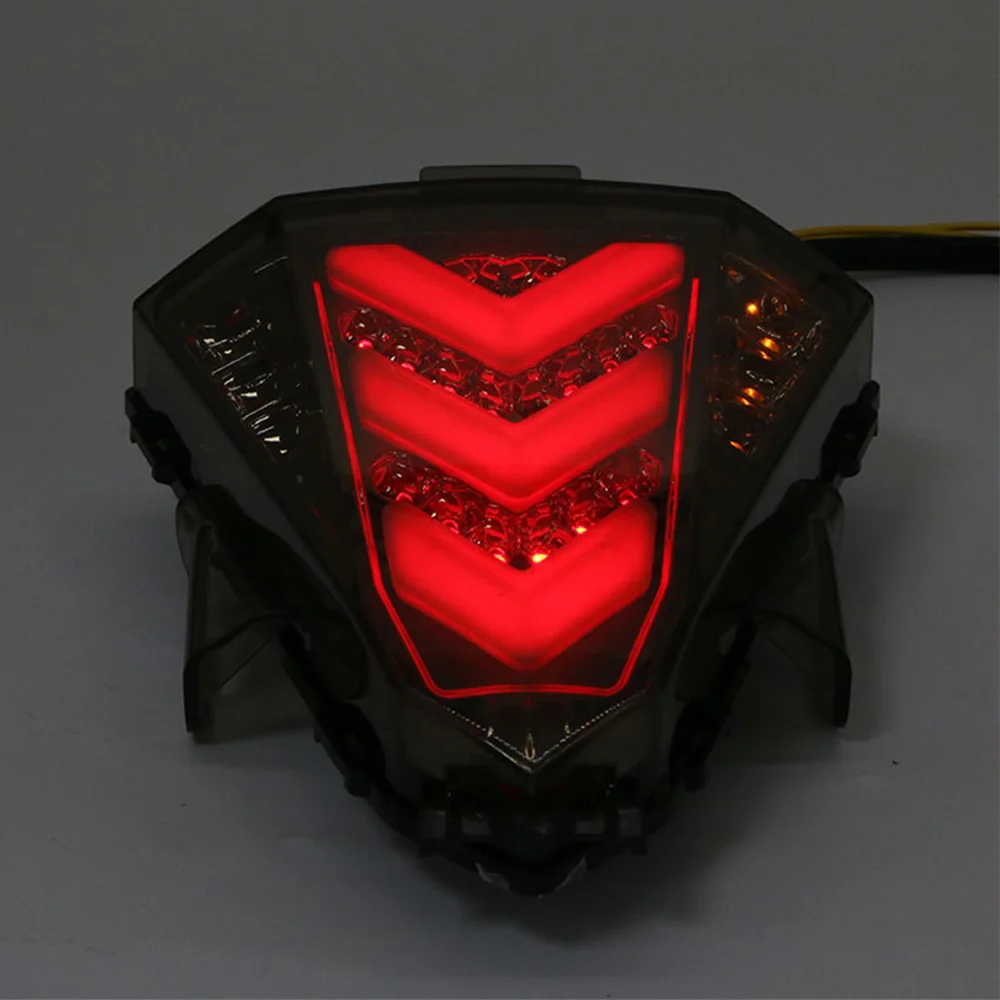 Motorcycle Rear Tail Light Integrated LED Turn Signals Taillight for YAMAHA YZF-R15 2014-2016