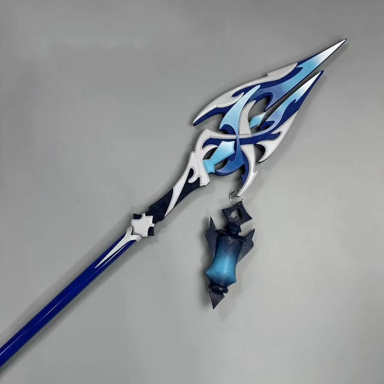 Juego Genshin Impact Cos armas Prop Flins Spear prop Cosplay modelo Halloween fantasía de Navidad accesorios de disfraz de fiesta