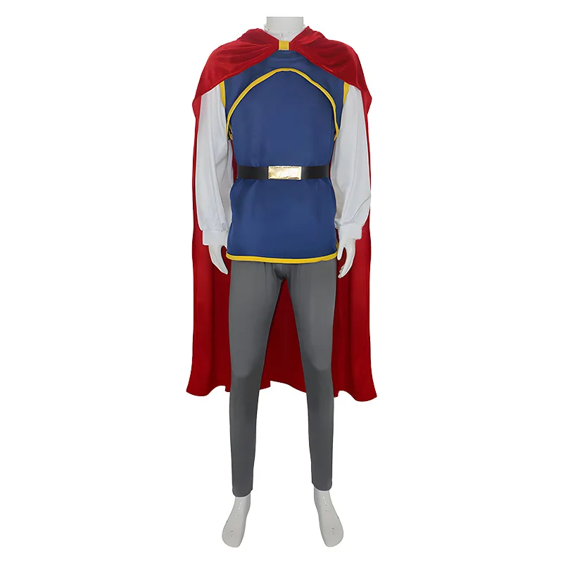 

Halloween 2024 Prince Cosplay Costume Christmas Party Clothing Snow White Princess Prince Stage Costumes Carnival Dressing Up