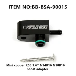 Turbo Boost Tap Vacuüm Adapter Voor MINI R56 N14B16 N18B16 1.6T Motor Battle Bee Aluminium Boost Sensor Gauge BB-BSA-90015