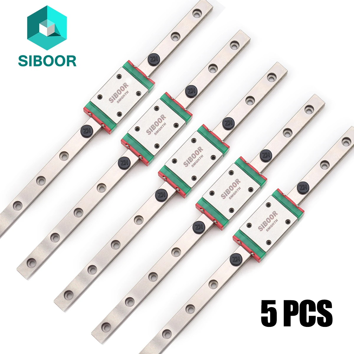 1pcs/5pcs V0.2 3D Printer Linear Rail MGN7H DIY Rail Kit Build High Quality Linear Slider for Voron 0.2 3D printer Parts