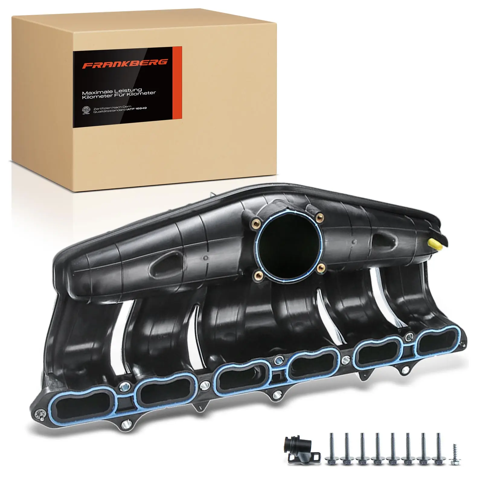 Frankberg 1x Inlaatspruitstuk inlaatspruitstukmodule motorruimte voor Honda Jazz II GD 1.3L 17100 PWA010
