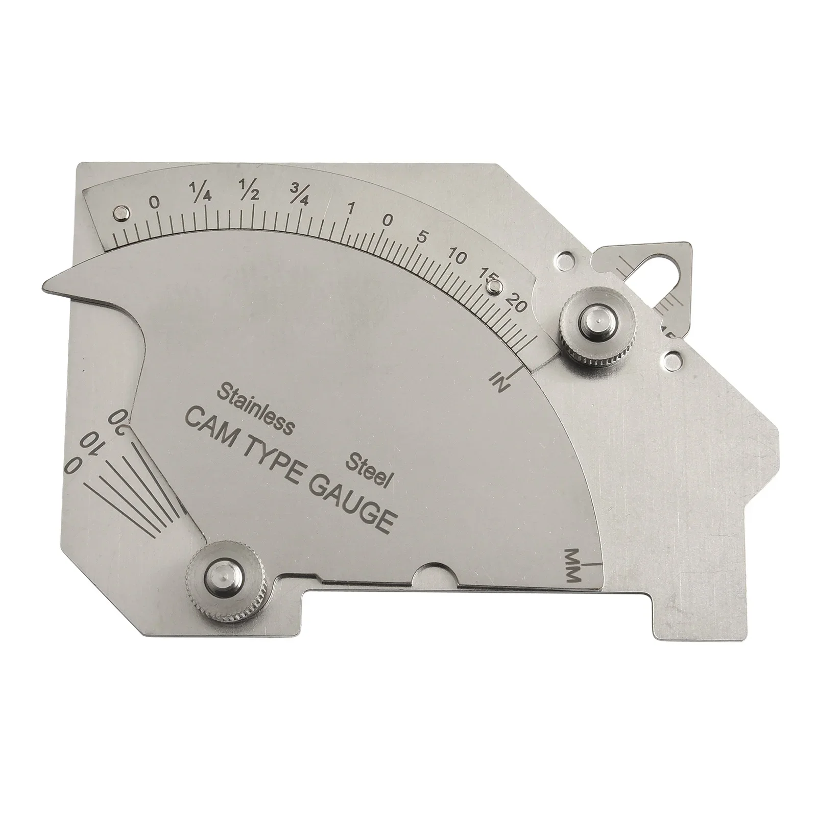 Stainless Steel Ruler Welding Inspection Tool Weld Quality Assessments Portable Welding Inspection Tool Lightweight Design