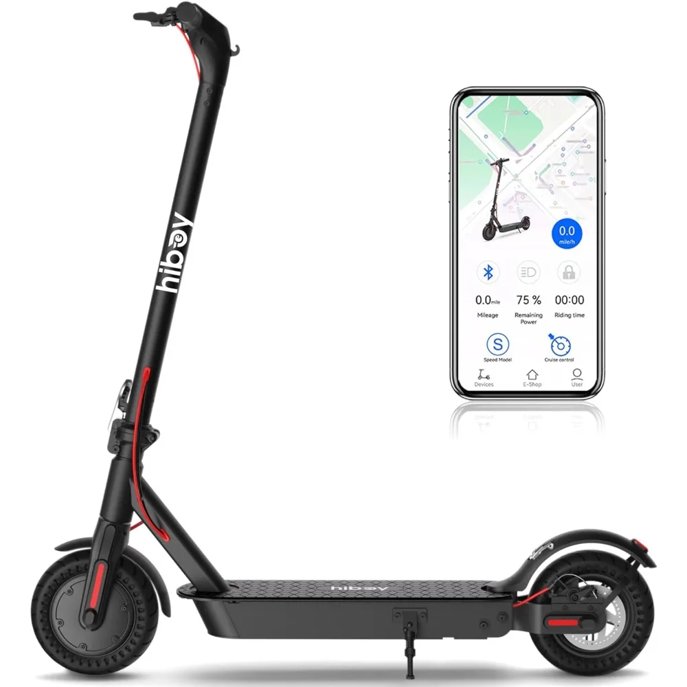 

Pro (Hiboy S2 Pro Upgraded Version) Electric Scooter Adults with 500W Motor (Ver. KS4 350W), 19 MPH 25 Miles Range