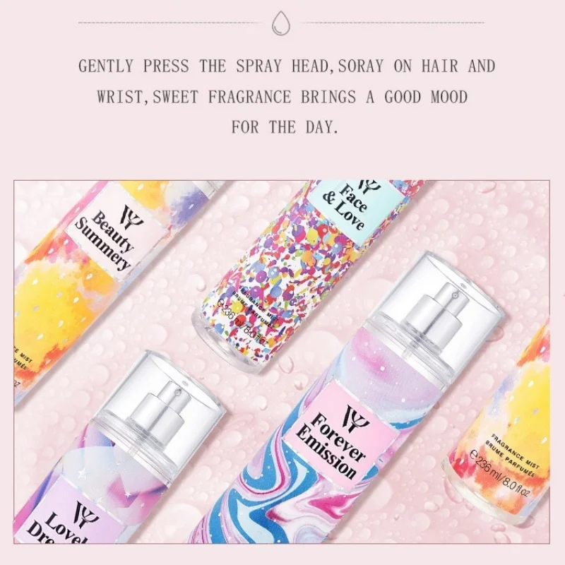 Women Secret Flower Season Perfume 236ml Body Mist Victoria Charm Lasting Body Spray Fresh Fruity Deodorant Purifying Air Spray view 3