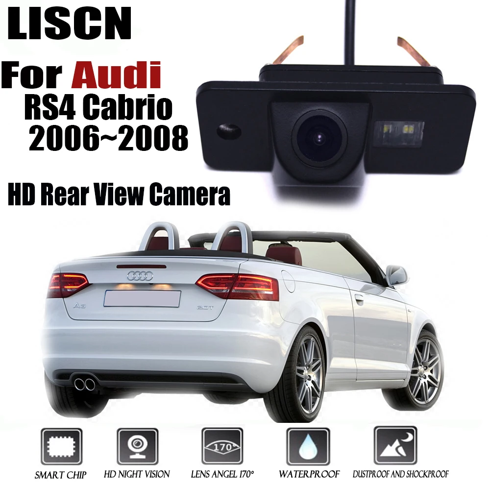 

Car Rear View Backup Parking Camera For Audi RS4 Cabrio 2006~2008 Rearview Reversing Camera / license plate camera