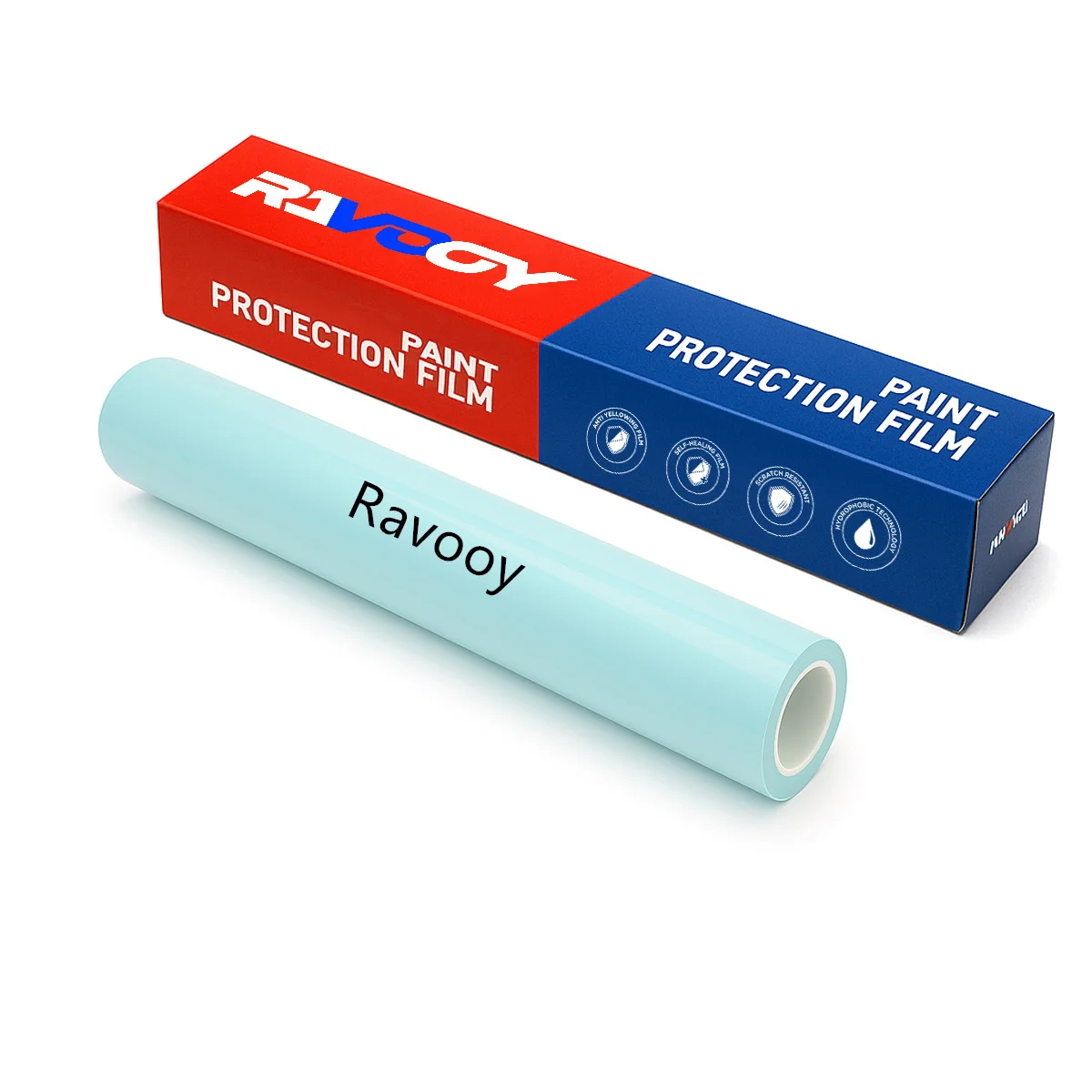 

High Quality Glossy Glacier Blue Vinyl Wrap Film Self-Adhesive Auto Tuning & Motorcycle Stickers Durable Paint protective film