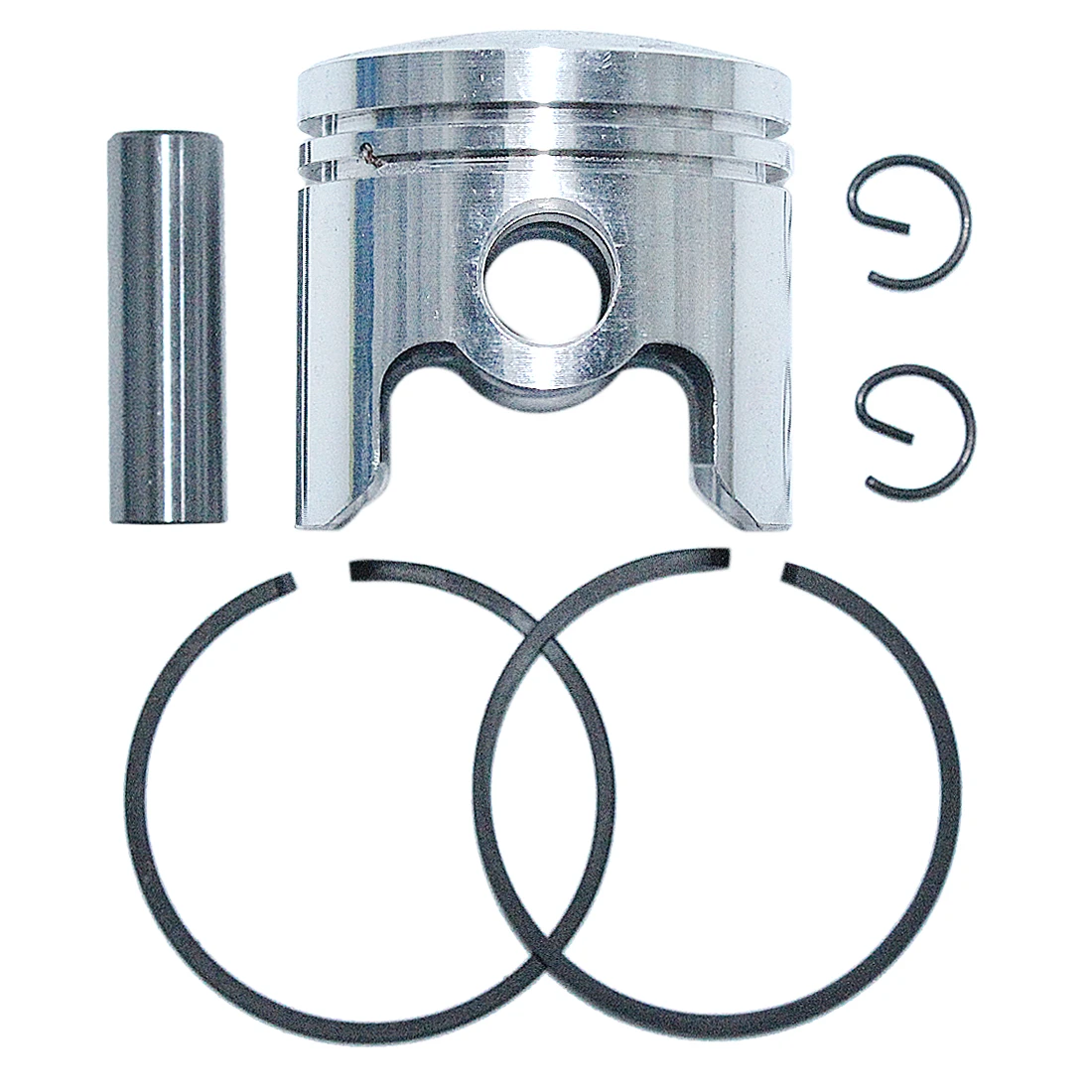 Imagem -05 - Pistão 10 mm Pinos Anéis Ajustados para Mitsubishi 405 1e40f-5 Cg430 Bc430 Tl43 Cortador de Escova Aparador 40 mm