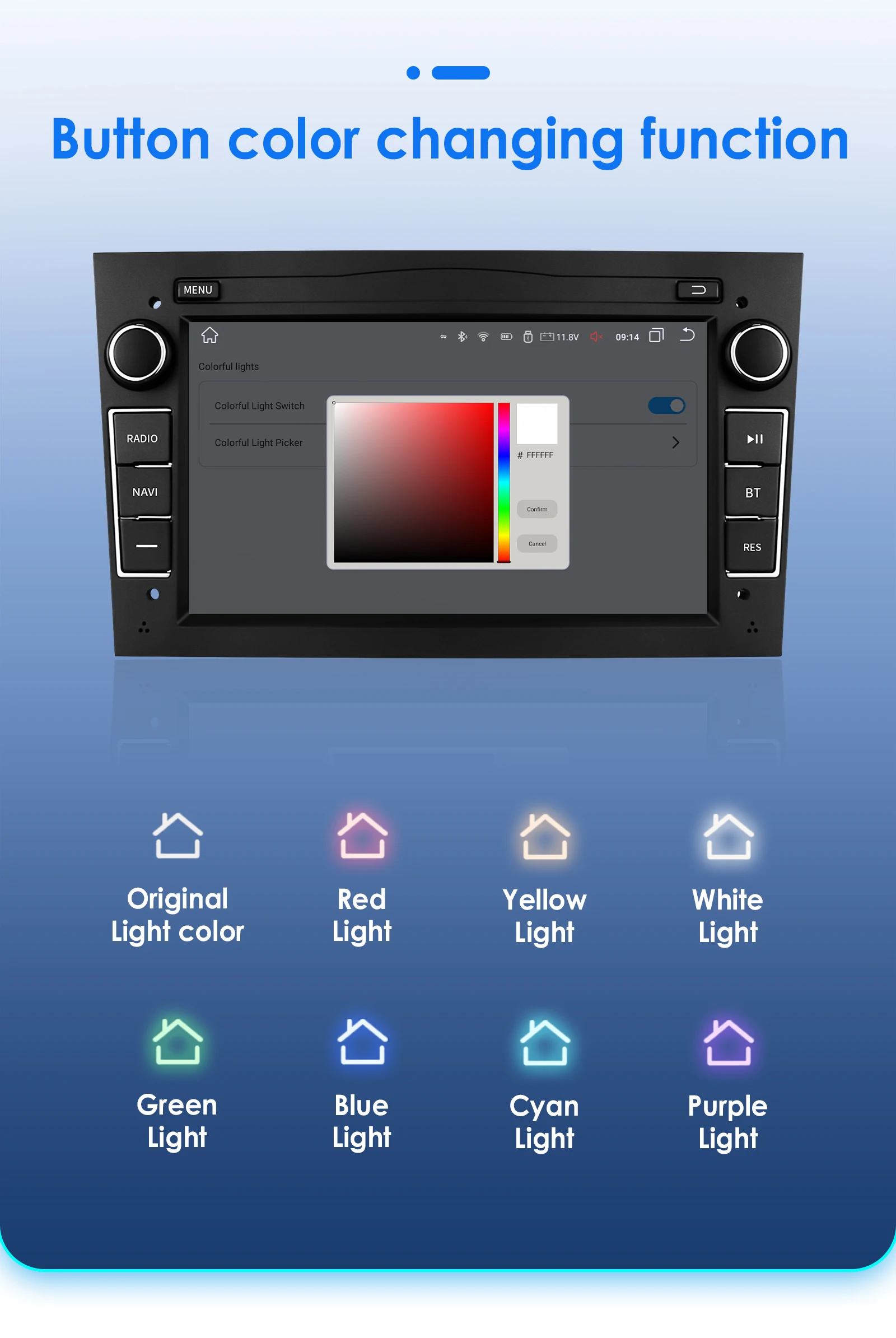 Hizpo 2Din 7inch Android Auto Car Radio for Opel Astra H G J Zafira B Corsa C Antara Vectra Vivaro GPS RDS DSP 4G BT CarPlay