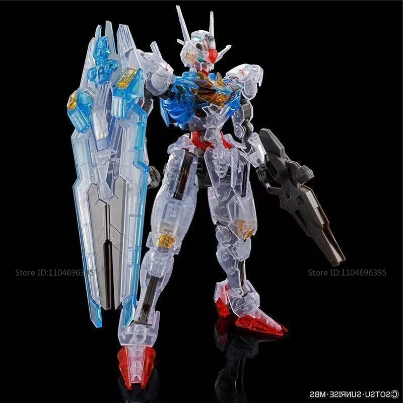 En Stock nuevo Bandai Gundam COLOR CLARO GUNDAM colección Popular aérea montar Mecha figura juguetes vacaciones regalos móviles