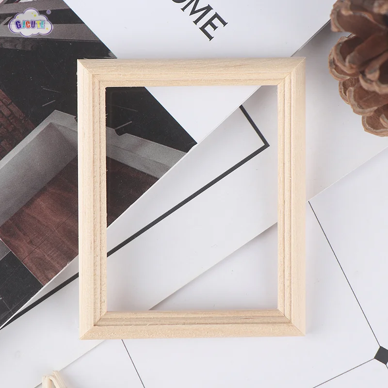 

1/12 Dollhouse Miniature Accessories Resin Photo Frame Simulation Furniture Model Toy For Children Doll House Decoration