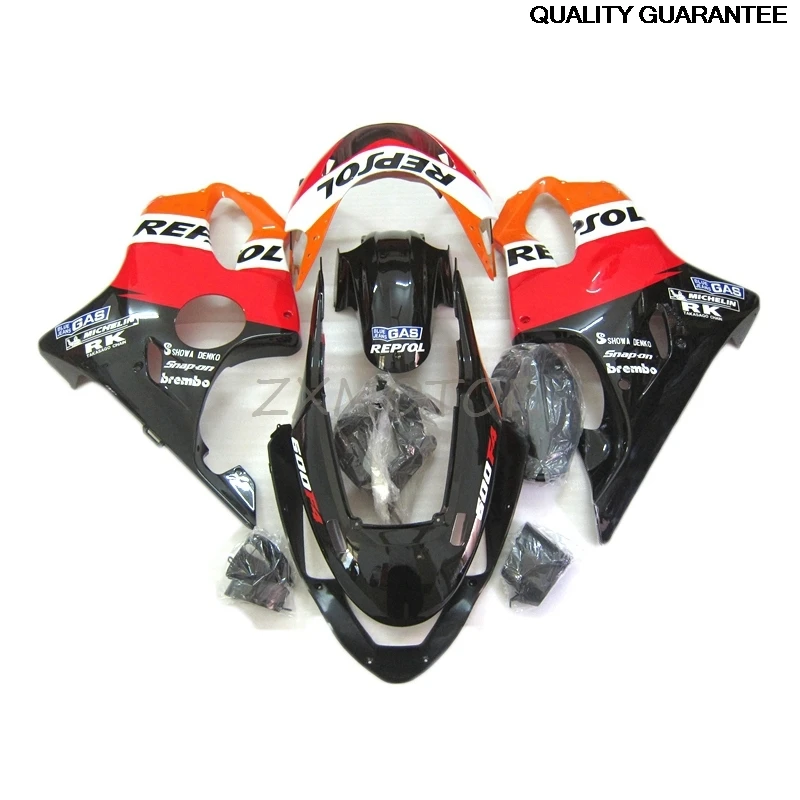 

Настраиваемые комплекты обтекателей для Honda CBR600 F4 CBR600 F4 1999 2000 REPSOL, обтекатели мотоциклов, новый кузов из АБС-пластика 99 00 YE37