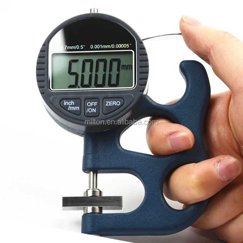 

12.7mm 0.001mm Resolution Micron Digital Thickness gauge tester meter