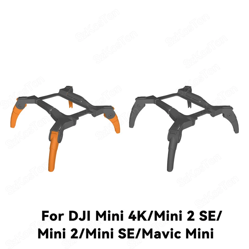 Landing Gear For DJI Mini 4K 2/SE Mavic Mini Extension Protector Increased 32 MM Folding Feet Landing Gear Drone Accessories