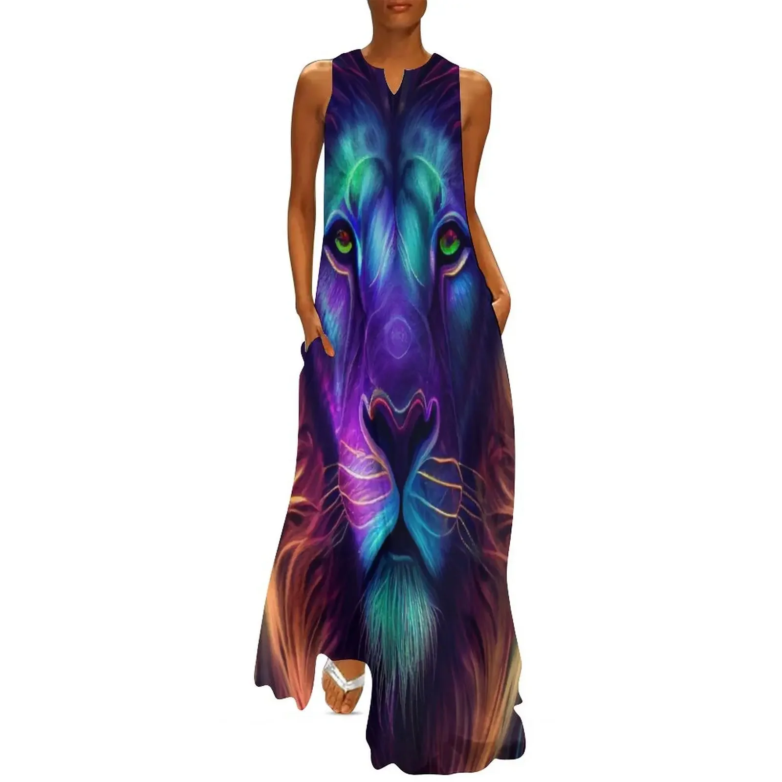 

Supreme Lion Long Dress dresses for prom summer clothes for women Dress