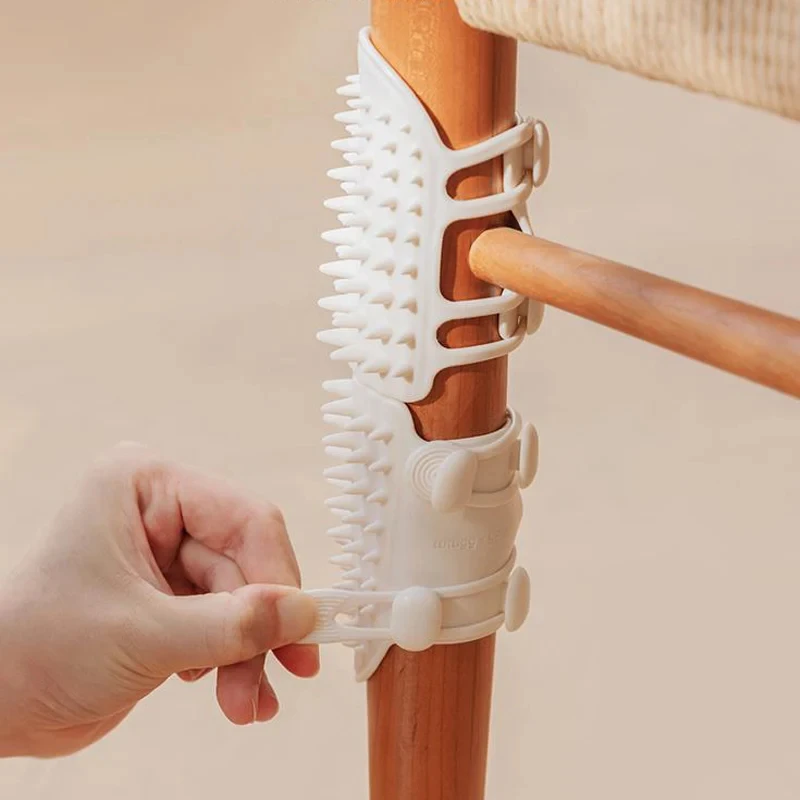 فرشاة تدليك القطط لإزالة شعر الحيوانات الأليفة والقطط فرشاة للخدش والاستمالة الهريرة مكتب التنظيف الذاتي لأمشاط خدش القطط