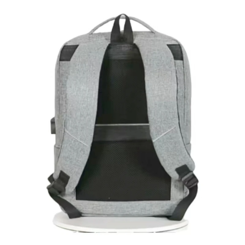 Mochila Oxford impermeável ao ar livre com carregamento USB, Mochilas masculinas de lazer, Bolsa de viagem de negócios, Bolsa para laptop