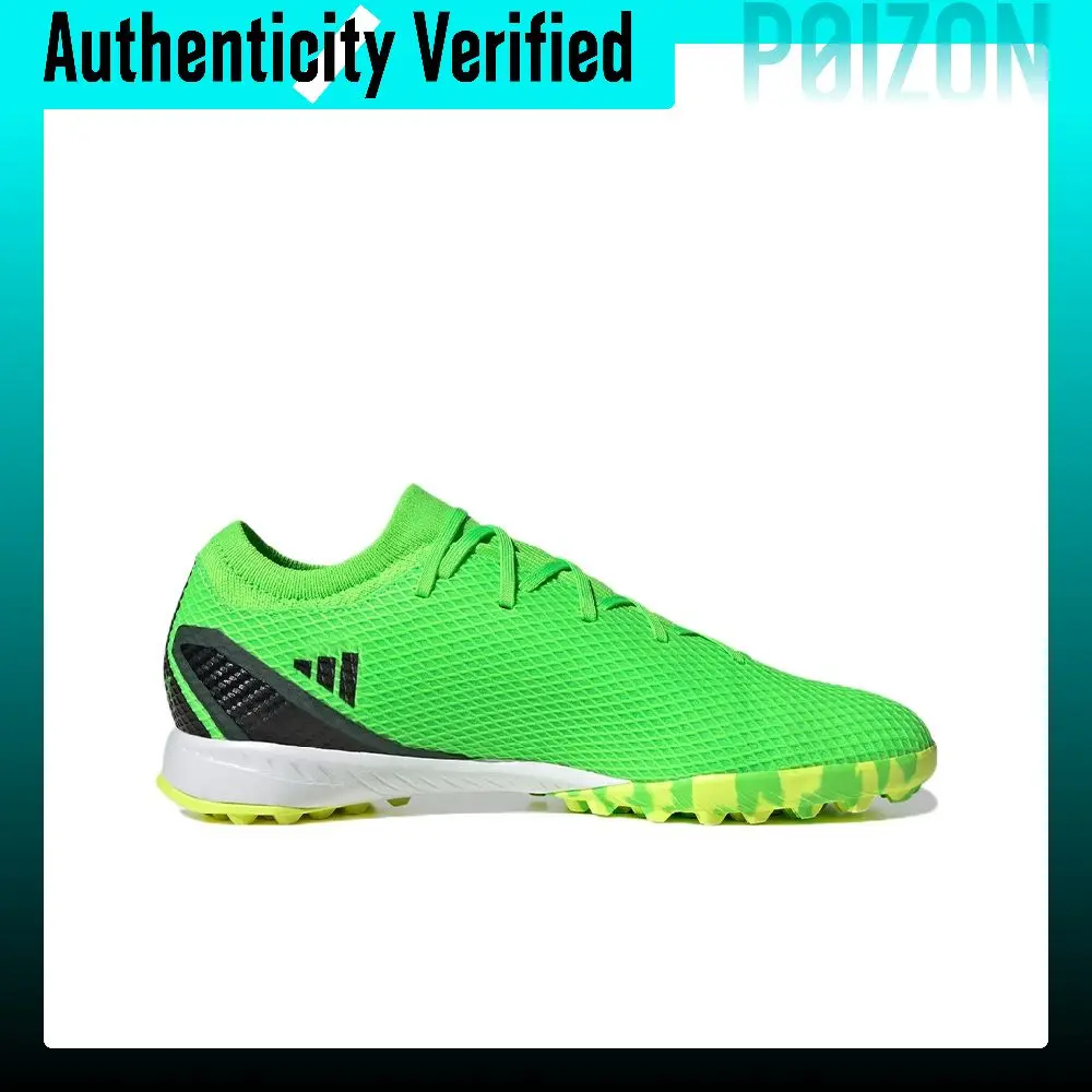 Adidas X Speedportal TF Turf Fabric Soccer Shoes Unisex Neon Green GW8484 - view 3