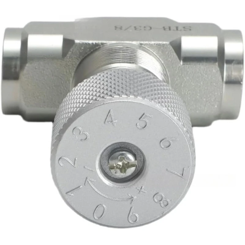 For two-way one-way throttle valve STB-G3/8 cylinder speed control flow control valve 1pcs