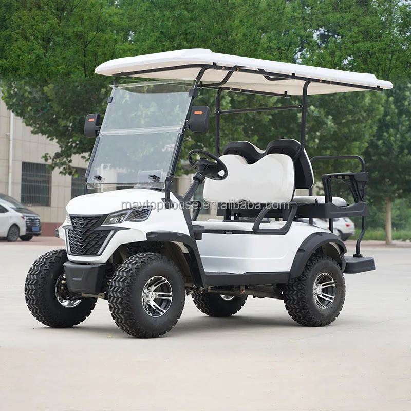 Factory New Export 4 Wheel Off Road Golf Cart Equipped With 300CC 4 Stroke 2-8 Seats Buggy Cart
