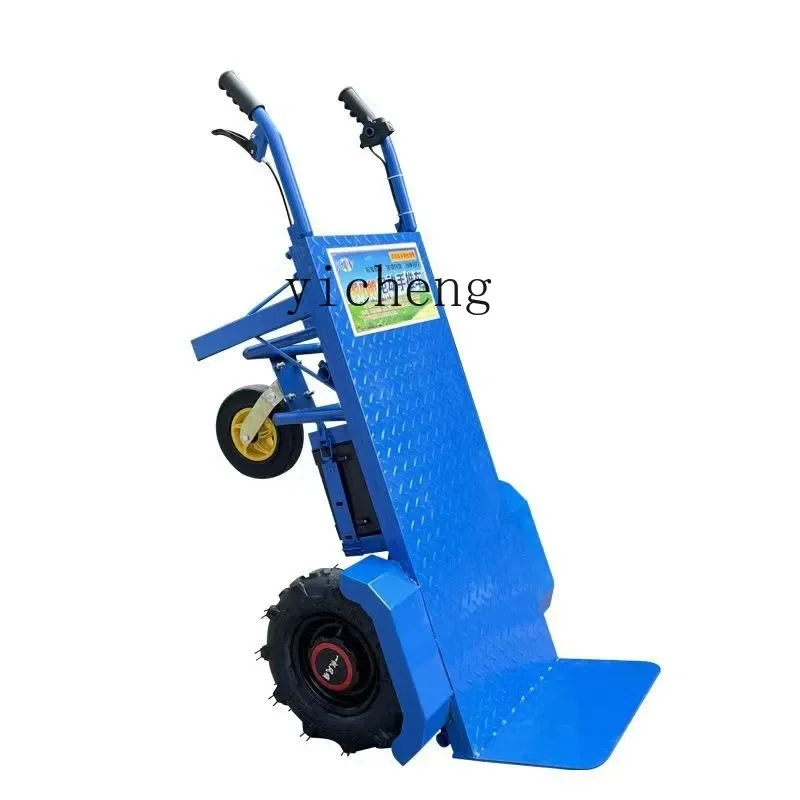 

electric hand push tiger cart transport truck construction site trolley household agricultural climbing