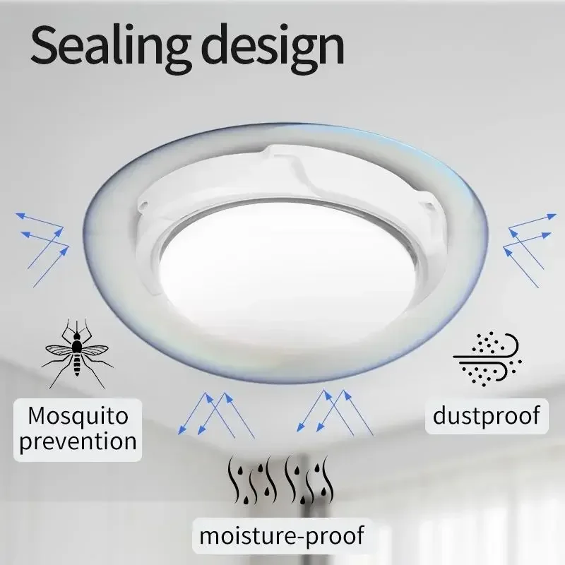 

IP67 waterproof solar ceiling light 5-meter remote control LED light indoor and outdoor balcony garden lobby light