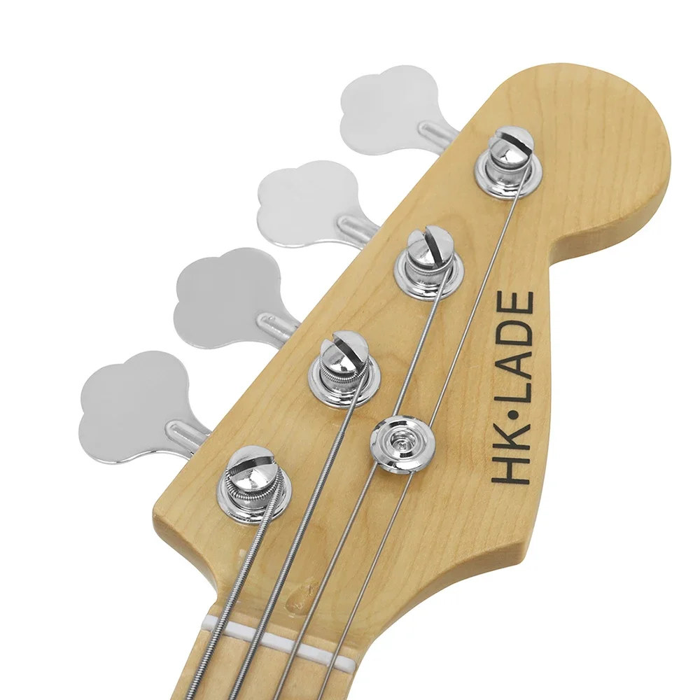 HK·LADE 4 Strings 20 Frets Bass Guitar Maple Body Neck Electric Bass Guitar Guitarra With Bag Amp Strap Guitar Parts & Accessory