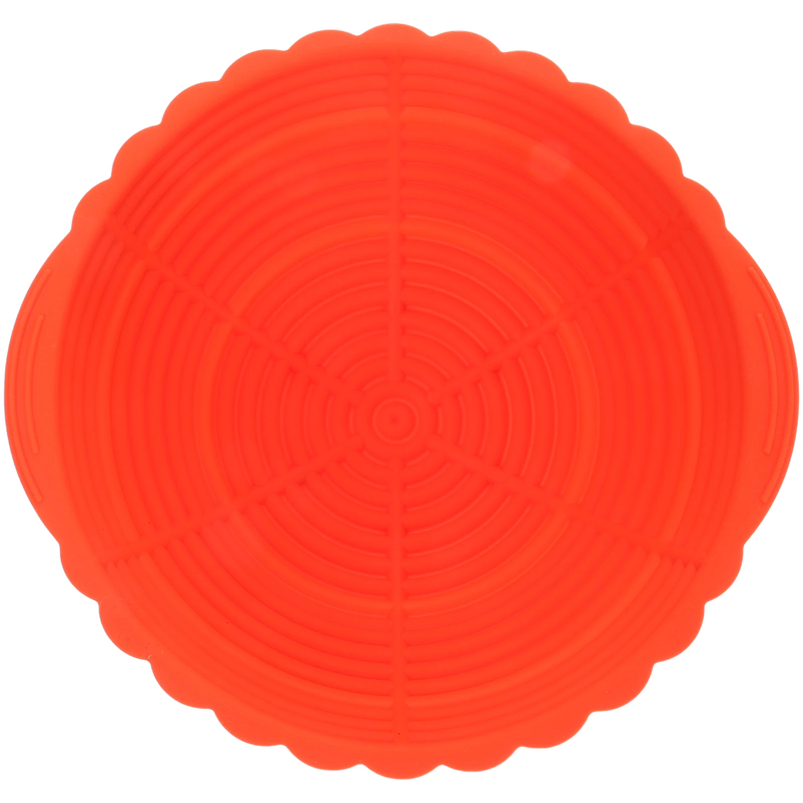 

Large Capacity Pink Round Silicone Bread Proofing Basket Foldable Dough Container For Sourdough Pizza Baking Non-Stick