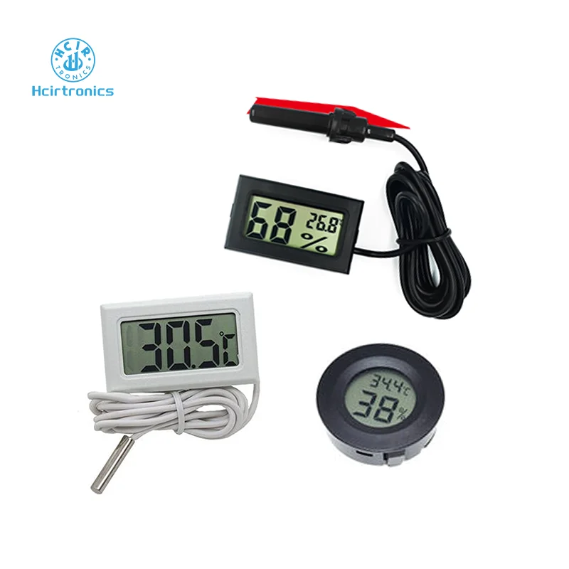 Embedded with Probe Digital Thermometer Electronic Temperature Probe Sensor FY-10 FY-11 FY-12 Cost-effective