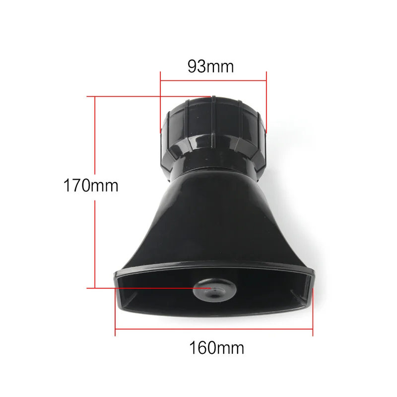 Car Ccessories 12V Speaker 130dB Wireless Electronic Siren Loud Car Warning Alarm Police Fire Siren Horn Loudspeake