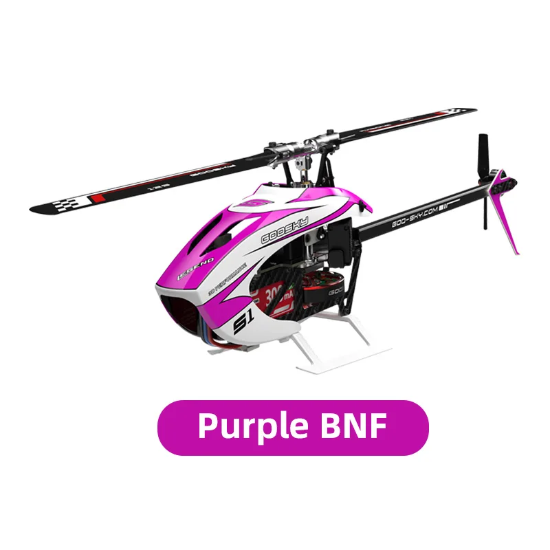 RC Helicopter Goosky S1 Dual Brushless Direct Drive 3D with Carbon Fiber Frame GPS Flight Control System