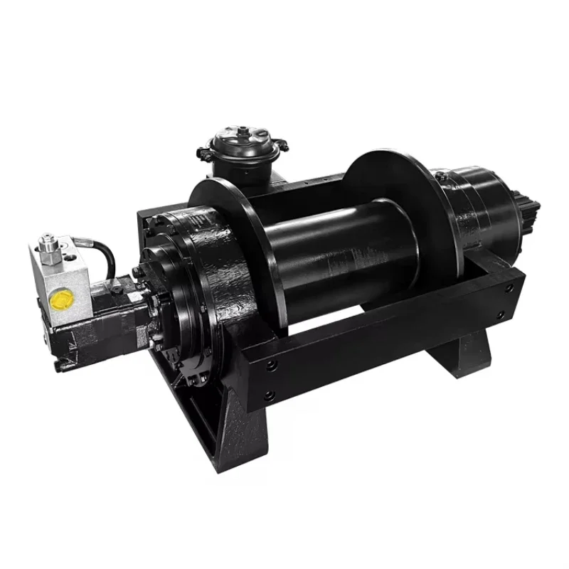 

Forestry logging hydraulic winch