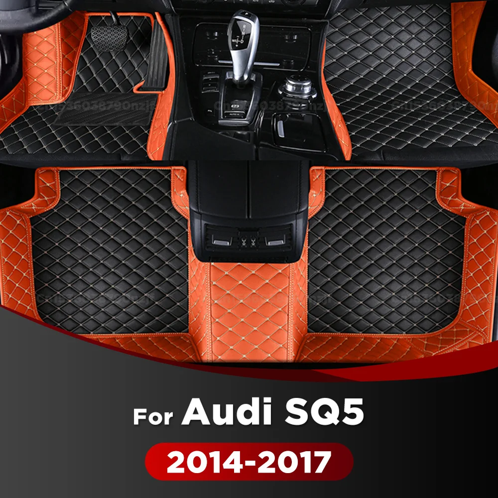 

For Audi SQ5 2014 2015 2016 2017 Car Floor Mats Custom Auto Foot Pads Automobile Carpet Cover Interior Accessories