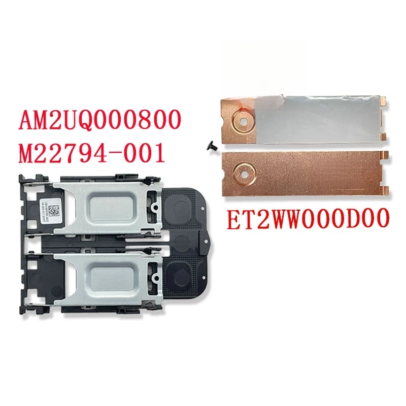 For HP ZBook Fury 17 G7 G8/15 G7 G8 M2 2280 SSD3 SSD4 HDD Shelf Hard Disk Cooling Hard Drive Mount Solid State Drive Heat Sink