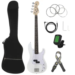 IRIN Electric Bass Guitar 20 Frets 4 Strings Basswood Bass Guitar Stringed Instrument With Connection Cable Wrenches Accessories