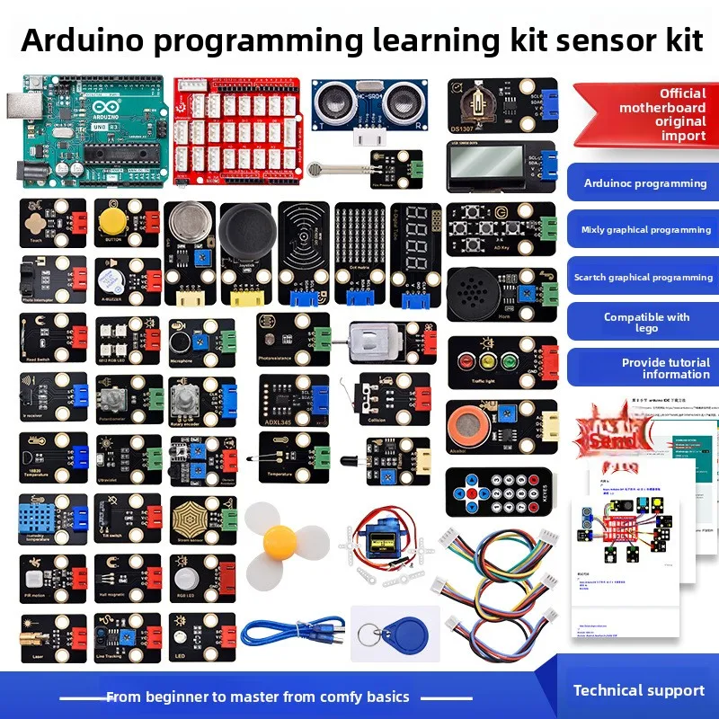 

arduinoDevelopment Board Learning Kit Beginner Learning MisiqiMixlyProgramming KitscratchProgramming