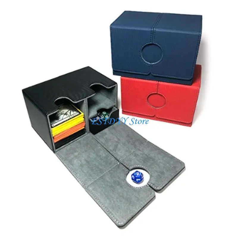 

G6DE Card Decks Box Card Holders With Microfiber Interior for 160+ TCG Cards