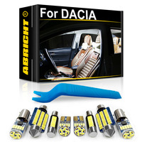 Car Interior LED Light For DACIA Duster Dokker Logan U90 K90 F90 L90 152 Lodgy Sandero Dacia Spring Parts Accessories Canbus