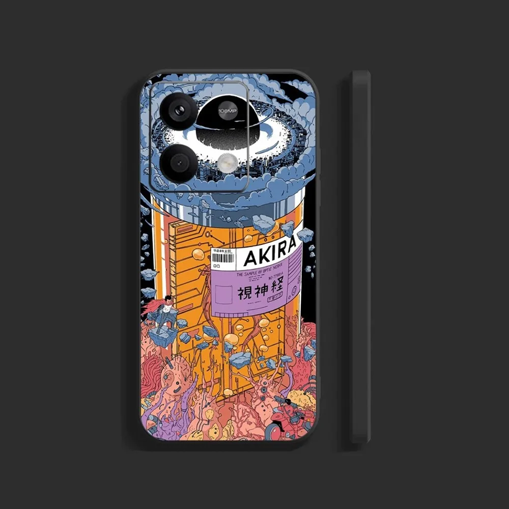 Akira Anime Phone Case For Xiaomi 11 Redmi Note 11 5G 8T 9A 9 10T Note8Pro Note9 12SUltra Black Case