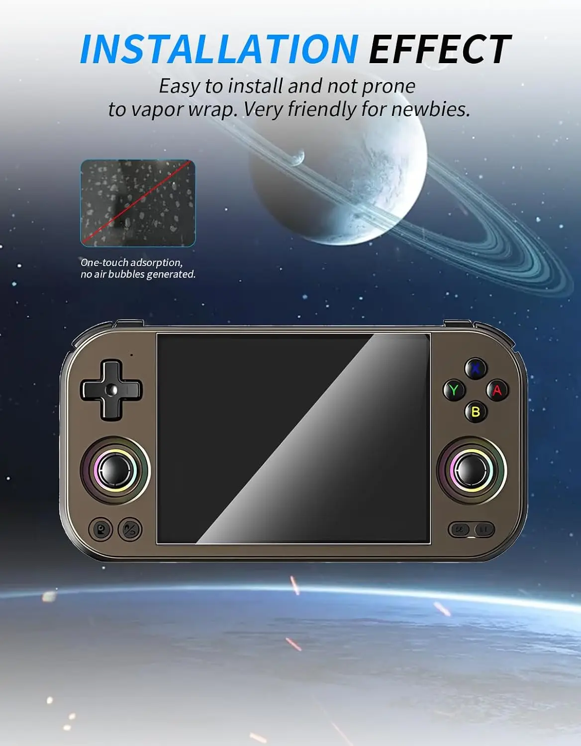 2.5D 9H Tempered Glass Protection For ANBERNIC RG477M Retro Handheld Game Console Anti-scratch Screen Protector Film